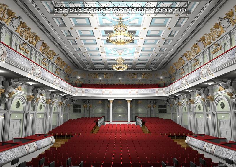 Тюменская филармония расположение мест в зале